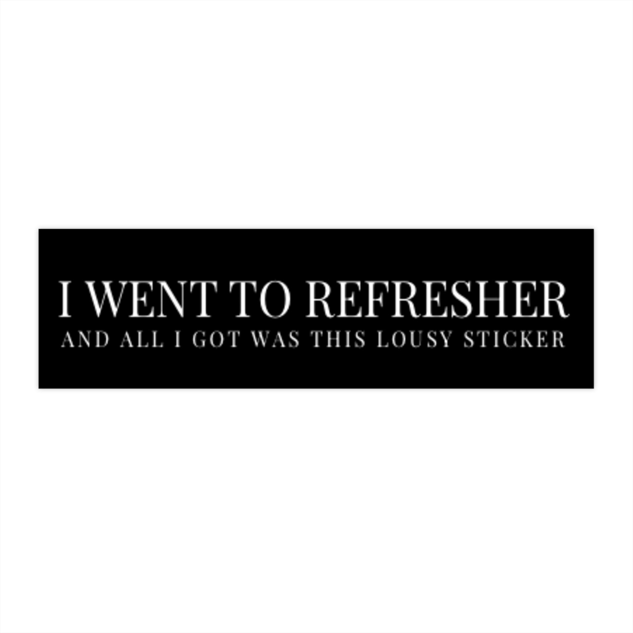 Lousy Sticker