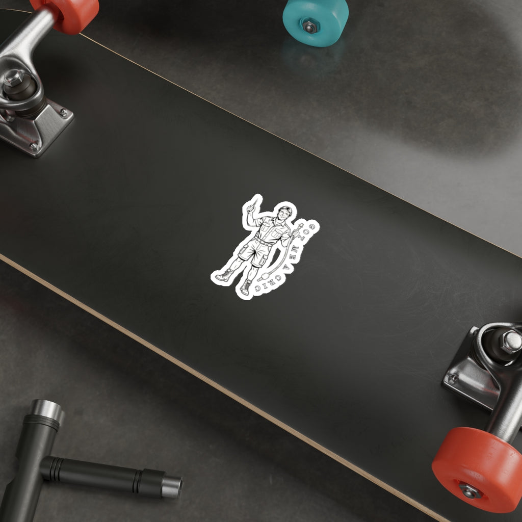 STEVE IS KING Sticker