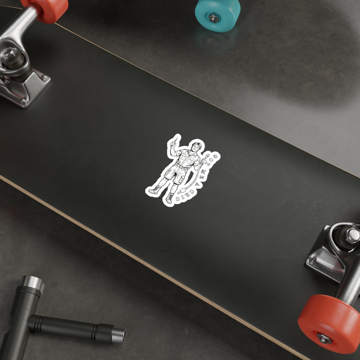 STEVE IS KING Sticker