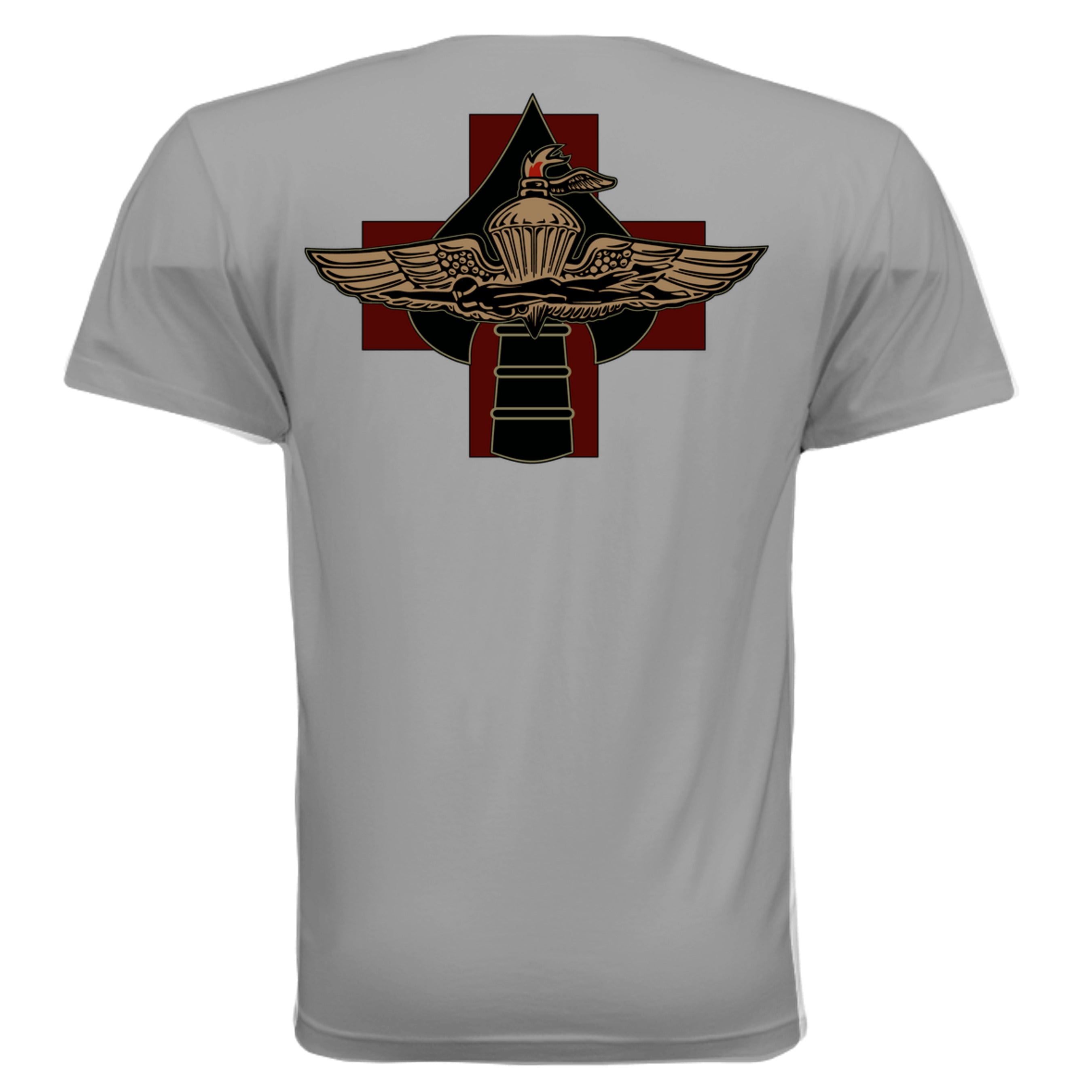Dark Heather Grey - 6410 - BACK